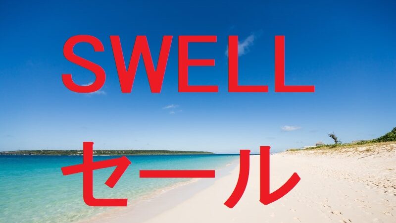 【SWELL】割引セールで安く買う方法。有料テーマでブログにすえる 